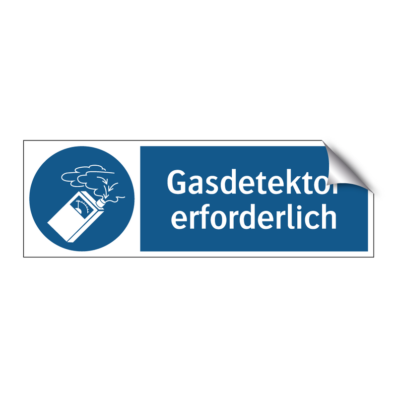 Gasdetektor erforderlich