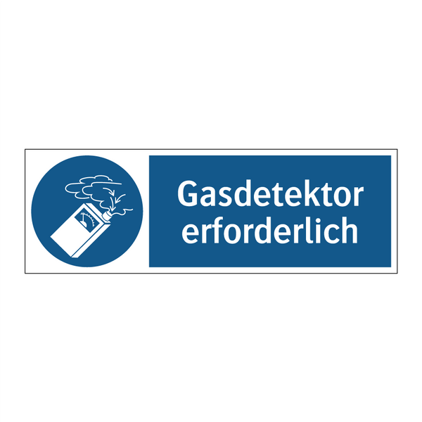 Gasdetektor erforderlich