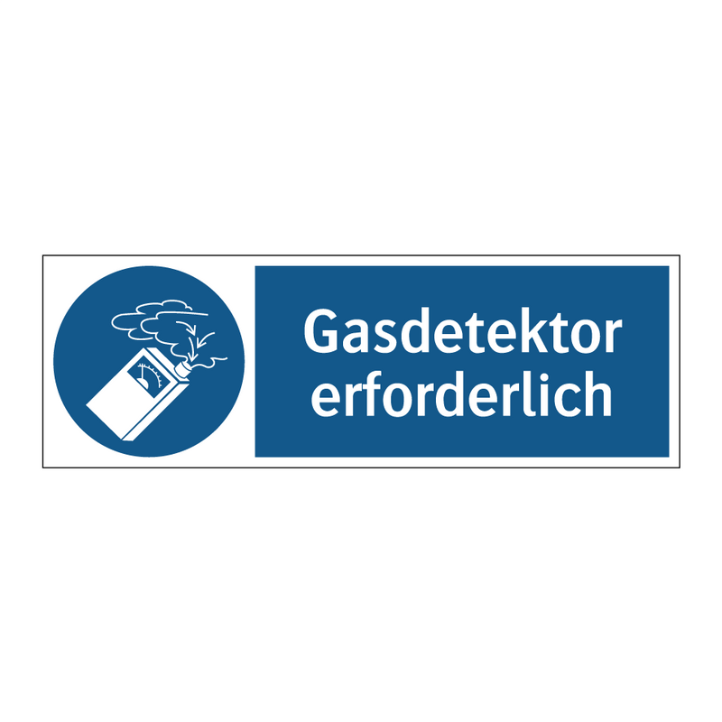 Gasdetektor erforderlich