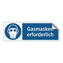 Gasmasken erforderlich