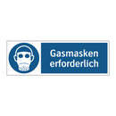 Gasmasken erforderlich