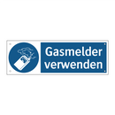 Gasmelder verwenden