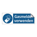Gasmelder verwenden