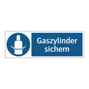 Gaszylinder sichern