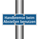 Handbremse beim Abstellen benutzen