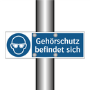 Gehörschutz befindet sich