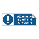 Allgemeiner Befehl und Anweisung