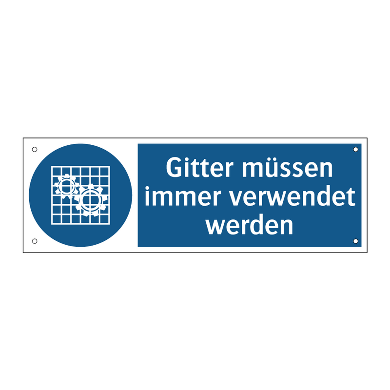 Gitter müssen immer verwendet werden