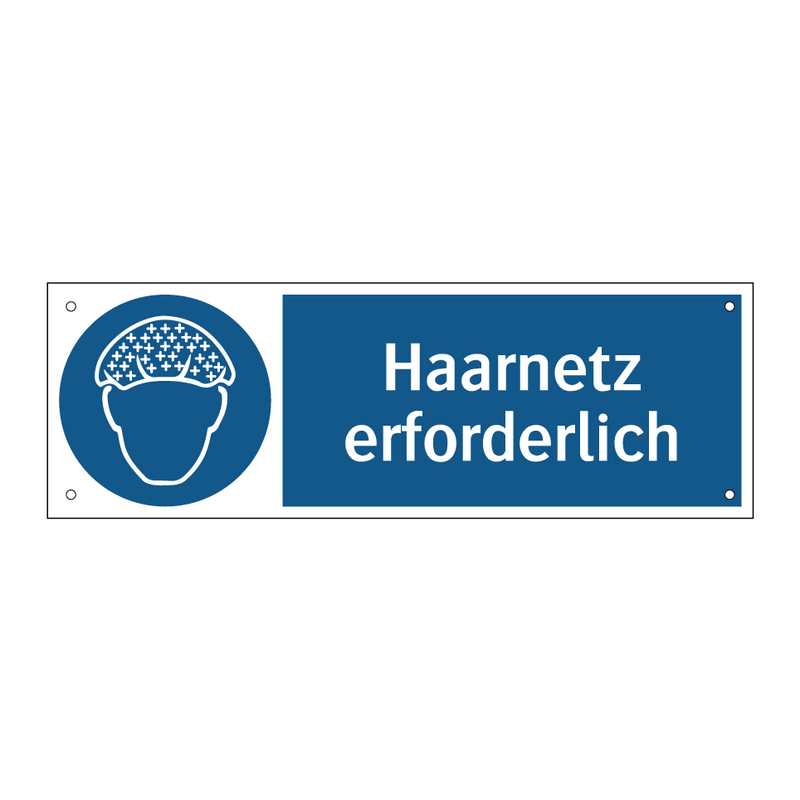 Haarnetz erforderlich