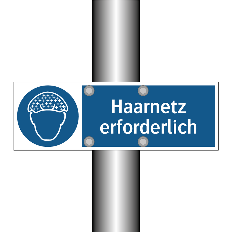 Haarnetz erforderlich