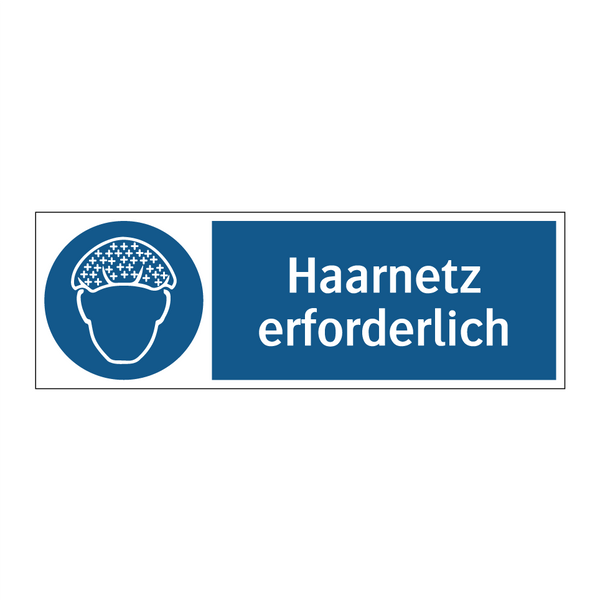 Haarnetz erforderlich