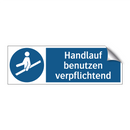 Handlauf benutzen verpflichtend