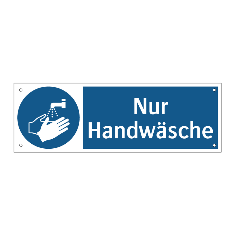 Nur Handwäsche
