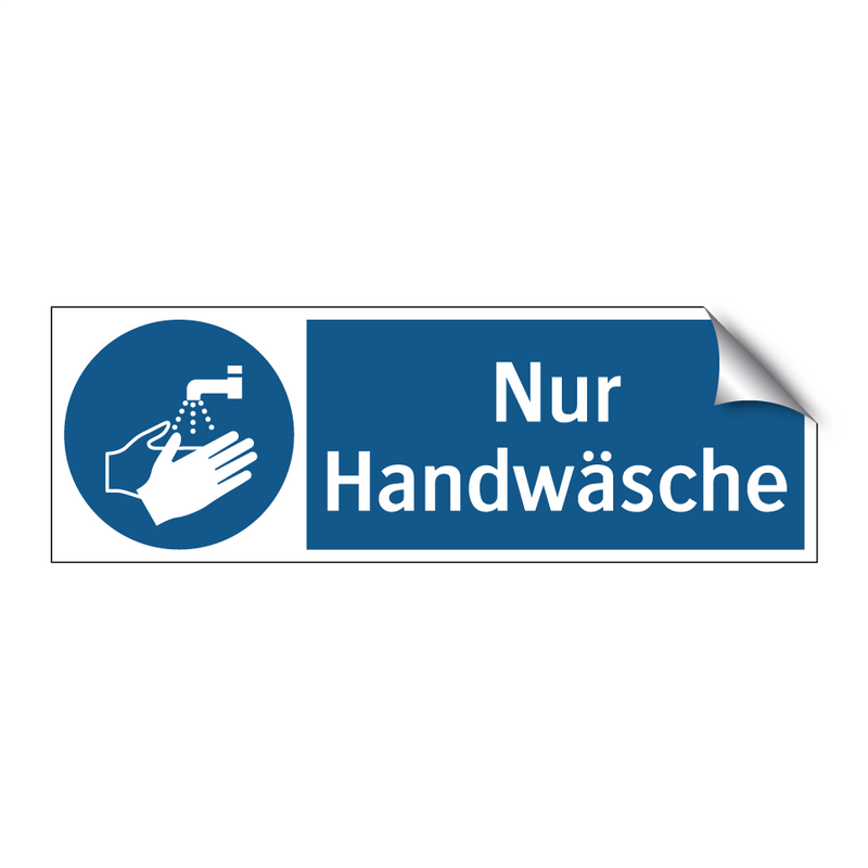 Nur Handwäsche