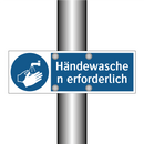 Händewaschen erforderlich