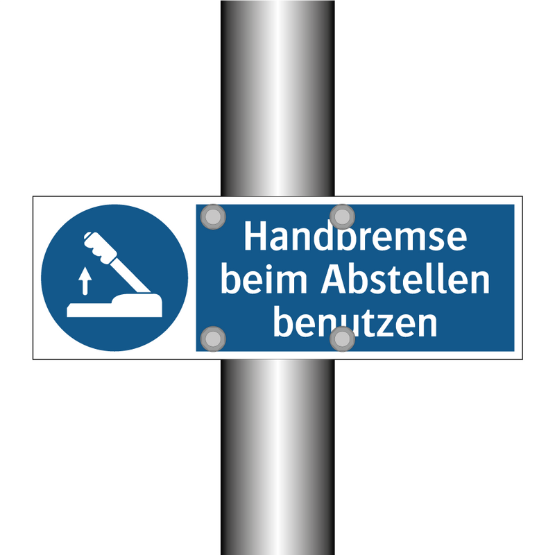 Handbremse beim Abstellen benutzen
