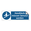 Handläufe müssen benutzt werden
