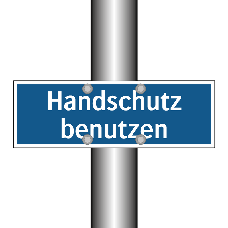 Handschutz benutzen