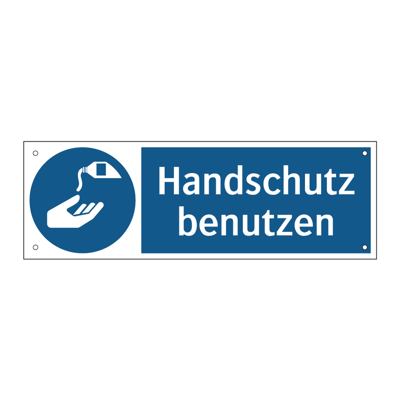 Handschutz benutzen