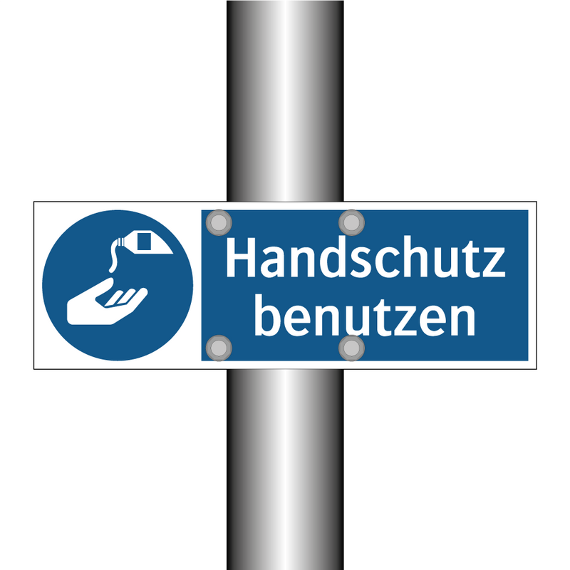 Handschutz benutzen