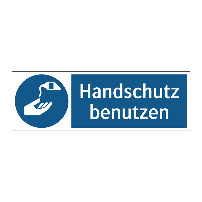 Handschutz benutzen