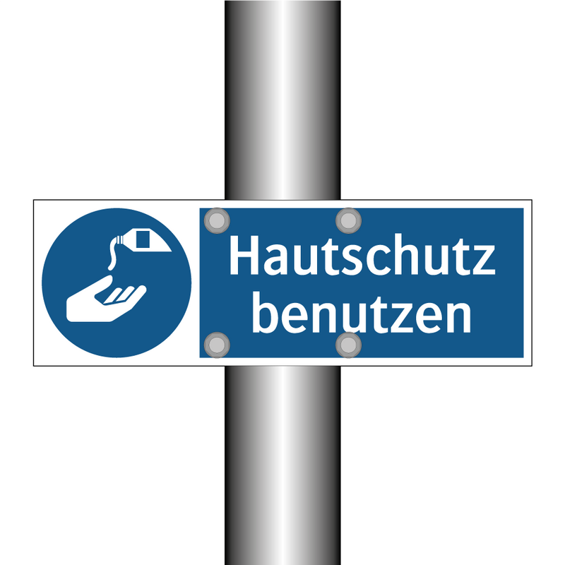 Hautschutz benutzen