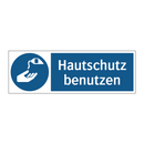 Hautschutz benutzen