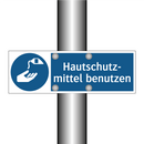 Hautschutz- mittel benutzen