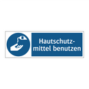 Hautschutz- mittel benutzen