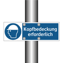 Kopfbedeckung erforderlich