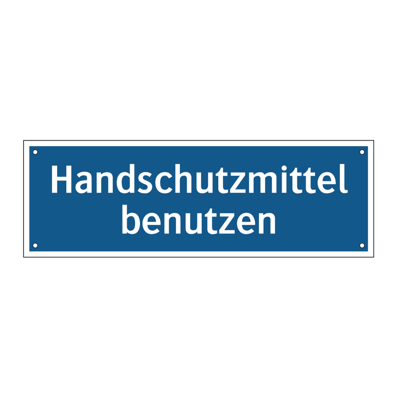 Handschutzmittel benutzen