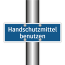Handschutzmittel benutzen