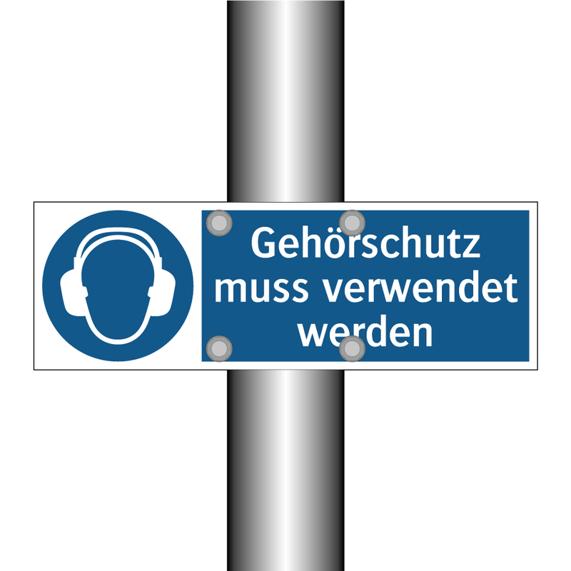 Gehörschutz muss verwendet werden