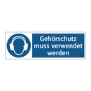 Gehörschutz muss verwendet werden
