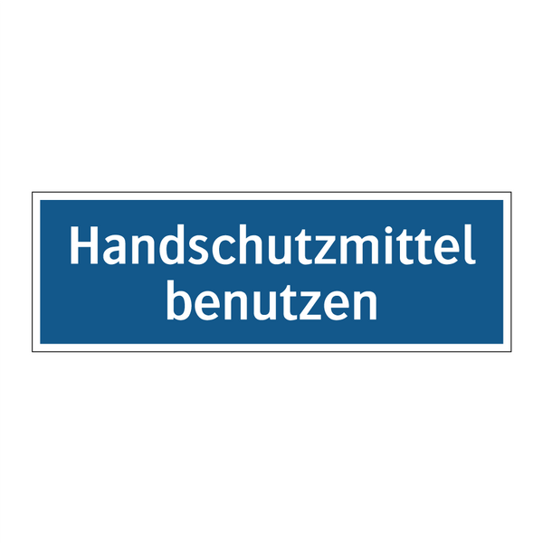 Handschutzmittel benutzen