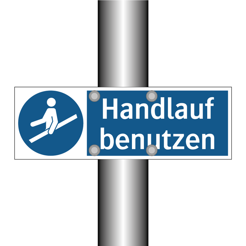 Handlauf benutzen