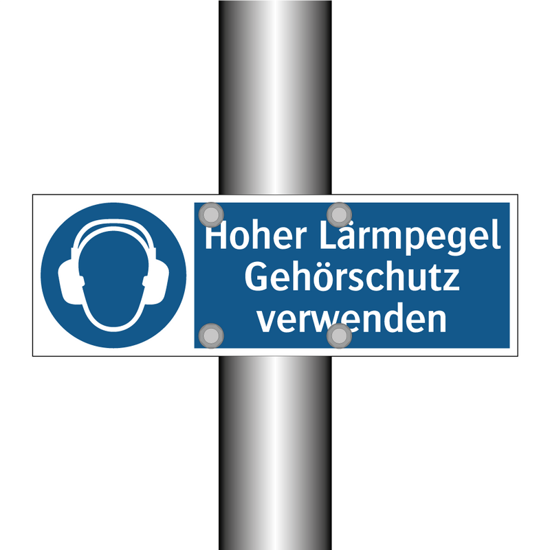 Hoher Lärmpegel Gehörschutz verwenden