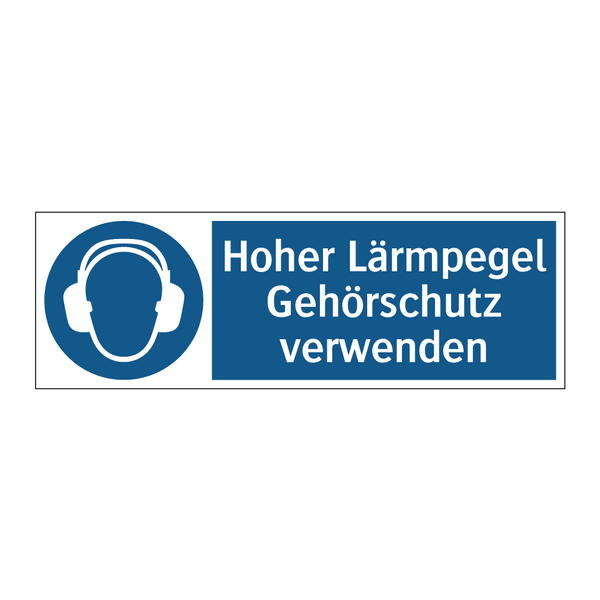 Hoher Lärmpegel Gehörschutz verwenden