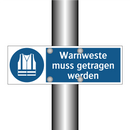 Warnweste muss getragen werden