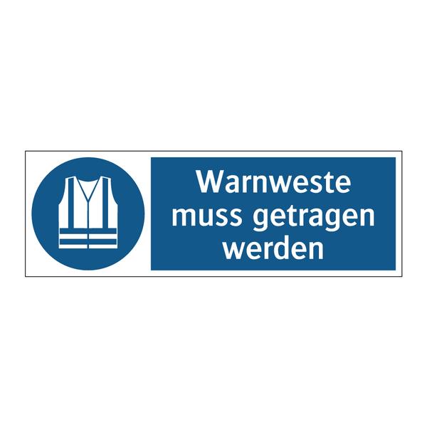 Warnweste muss getragen werden