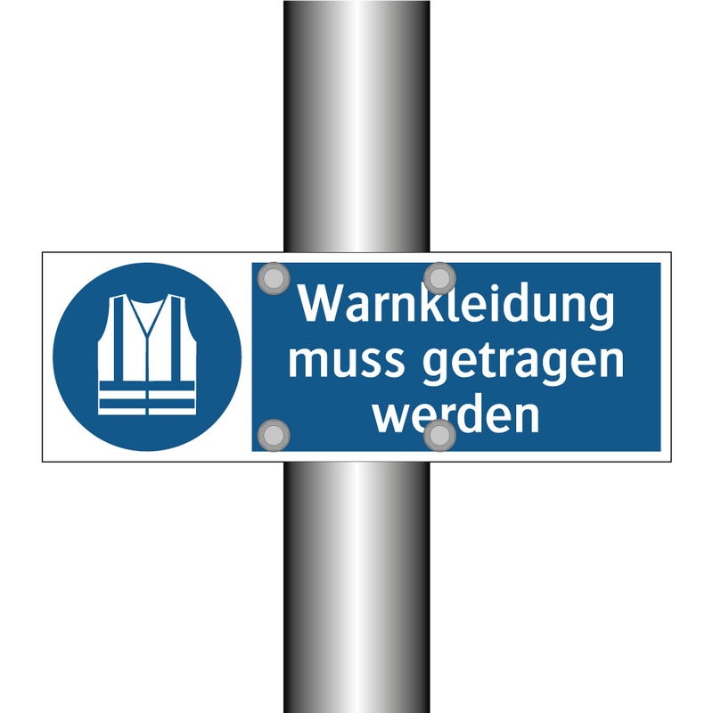Warnkleidung muss getragen werden