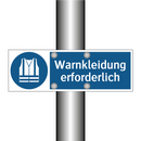 Warnkleidung erforderlich