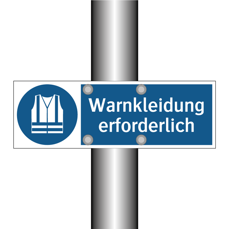 Warnkleidung erforderlich
