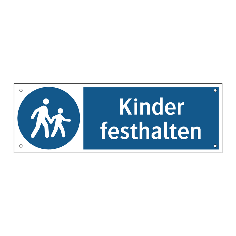 Kinder festhalten