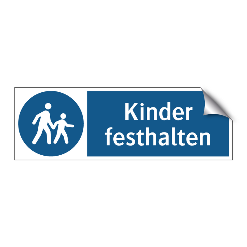 Kinder festhalten