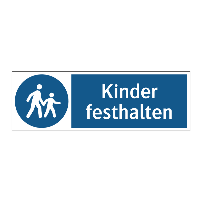 Kinder festhalten