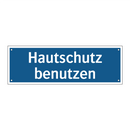 Hautschutz benutzen