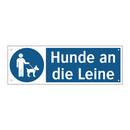 Hunde an die Leine