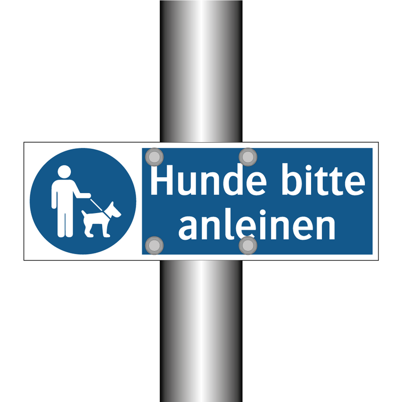 Hunde bitte anleinen