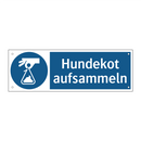 Hundekot aufsammeln